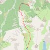 Trace GPS Goulier - Etang d'Izourt, itinéraire, parcours
