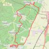 Trace GPS Orsch Bergheim St Hippolyte 13.6km, itinéraire, parcours