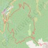 Trace GPS Boucle de Bocca Palmente au départ de Vizzavona, itinéraire, parcours