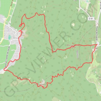 Trace GPS De Saint Michel-de-Frigolet à Boulbon par le Moulin Bonnet, itinéraire, parcours
