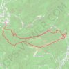 Trace GPS Dentelles Montmirail - Gigondas, itinéraire, parcours