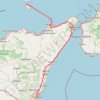 Trace GPS Terdav - Eoliennes - J2 - De Catane à Vulcano, itinéraire, parcours