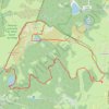 Trace GPS Lac des Truites et lac Vert, itinéraire, parcours