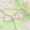 Trace GPS Cime de la Coste du Col, itinéraire, parcours