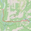 Trace GPS Vernal Falls, itinéraire, parcours