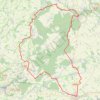 Trace GPS Tour du Pays d'Ouche (Eure), itinéraire, parcours