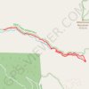 Trace GPS Opal Creek, itinéraire, parcours