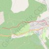 Trace GPS Montgenèvre - Rachas en Aller-Retour, itinéraire, parcours