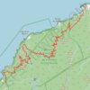 Trace GPS Prêcheur - Grand'Rivière, itinéraire, parcours