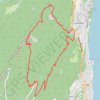 Trace GPS La Dent du Chat par la Grotte Parin et le Couloir Nord, itinéraire, parcours