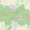Trace GPS Balade Fontainebleau ascension, itinéraire, parcours
