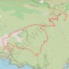 Trace GPS Crete du vallon de la fenetre p3t3 17 850 85, itinéraire, parcours