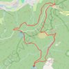 Trace GPS Randonnée raquettes col de Bramont, itinéraire, parcours