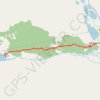 Trace GPS 03-OCT-21 13:06:26, itinéraire, parcours