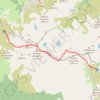 Trace GPS Corse (GR20) Petra Piana - Manganu, itinéraire, parcours