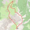 Trace GPS 74-2 Doran Pointe d areu, itinéraire, parcours