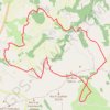 Trace GPS Monts d'Arrée, Le Relec, itinéraire, parcours