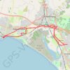 Trace GPS Irvine, Scotland to Saltcoats and back, itinéraire, parcours