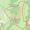 Trace GPS Rocher du Baconnet en boucle depuis Gresse-en-Vercors, itinéraire, parcours