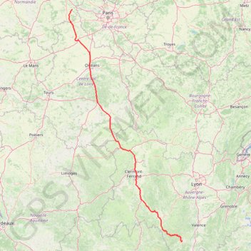 Trace GPS Itinéraire de Le Plessis-Hébert à 25 rue de la fontaine 07170 Saint-Germain, itinéraire, parcours