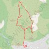 Trace GPS Saint-Jeannet - Le Baou de la Gaude, itinéraire, parcours