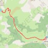 Trace GPS Grand Lac de Malrif - Abries (05), itinéraire, parcours