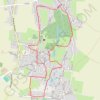 Trace GPS Les Censes de Sebourg, itinéraire, parcours