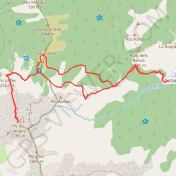 Trace GPS 2014-08-18 16:15:49, itinéraire, parcours