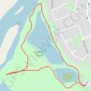 Trace GPS Carburn Park Pond Loop, itinéraire, parcours