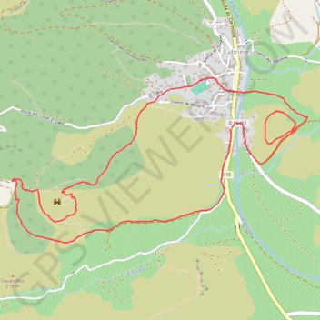 Trace GPS Reconnaissance parcours 8 km Trail de L’Estabel, itinéraire, parcours