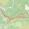 Trace GPS Lizarrieta - palombières, itinéraire, parcours