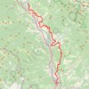 Trace GPS De Pontremoli à Aulla, itinéraire, parcours