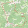 Trace GPS Autour du Cagire, itinéraire, parcours