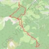 Trace GPS Saint DALMAS MONT TOURNAIRET, itinéraire, parcours