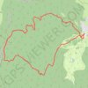 Trace GPS Boucle corrençon - La Sambue, itinéraire, parcours