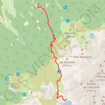 Trace GPS Journey of 06/06/2023 4h59 PM, itinéraire, parcours