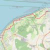 Trace GPS Trouville Honfleur 18km, itinéraire, parcours