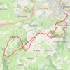 Trace GPS Montluçon Lavaury Coursage, itinéraire, parcours