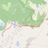 Trace GPS Col de la Core - Etang d'Ayes, itinéraire, parcours