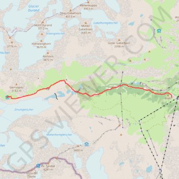 Trace GPS suuntoapp-SkiTouring-2024-04-13T10-25-58Z, itinéraire, parcours