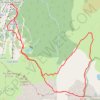 Trace GPS Monts d'Olmes Pic de Saint Barthélémy en Boucle, itinéraire, parcours