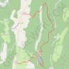 Trace GPS Saint-Julien-en-Vercors, itinéraire, parcours