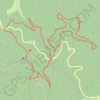 Trace GPS 2024-04-11 17:40:00, itinéraire, parcours
