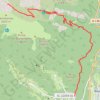 Trace GPS Retour VTT Peña Parda, itinéraire, parcours