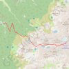 Trace GPS Croix de Belledonne, itinéraire, parcours