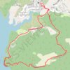 Trace GPS Esparron de Verdon, itinéraire, parcours