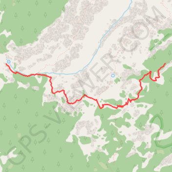 Trace GPS Dripping Springs (Grand Canyon), itinéraire, parcours