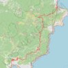 Trace GPS De Théoule sur Mer à Agay, itinéraire, parcours