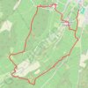 Trace GPS trail des vignes 9 km-18011223, itinéraire, parcours