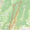 Trace GPS Boucle sur Belledonne, itinéraire, parcours